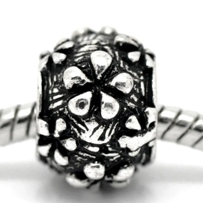 DoreenBeads круглые бусины из цинкового сплава в европейском стиле Античные