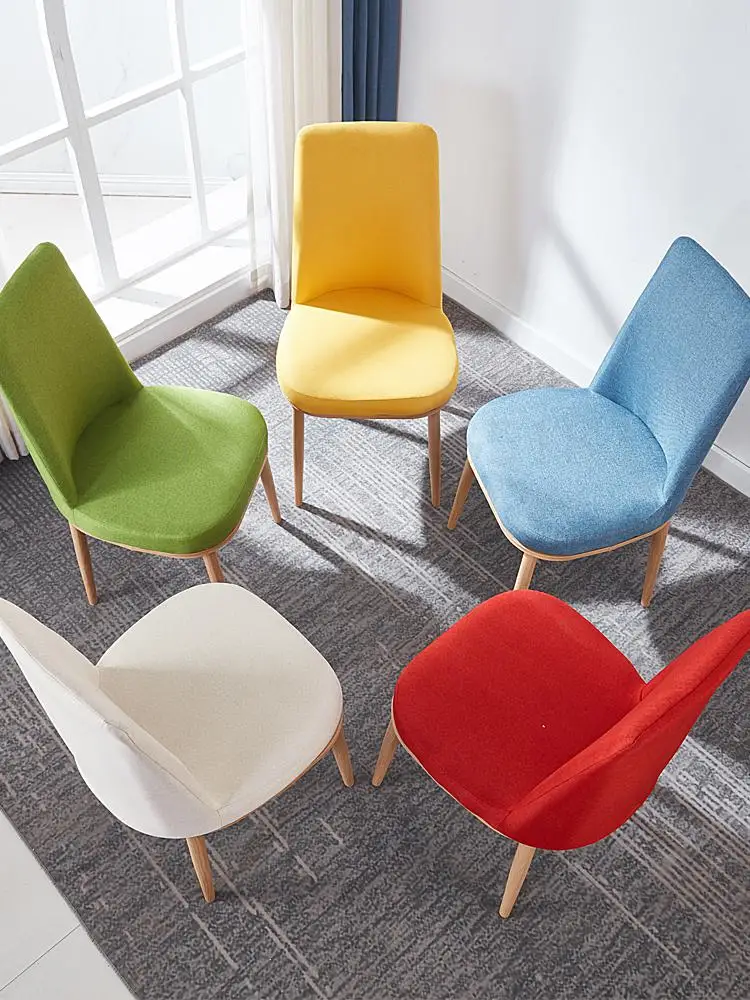 Скандинавский обеденный стул net red ins простой современный для дома ресторана