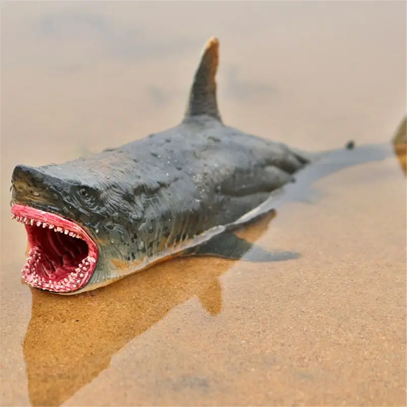 Экшн фигурка из ПВХ Морская жизнь Megalodon развивающая игрушка для детей подарок