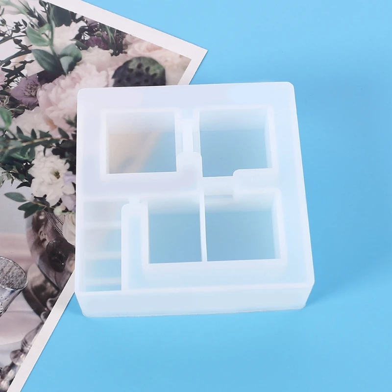 

Succulent Flower Plant Pot Epoxy Resin Mold Concrete Cement Clay Silicone Mould