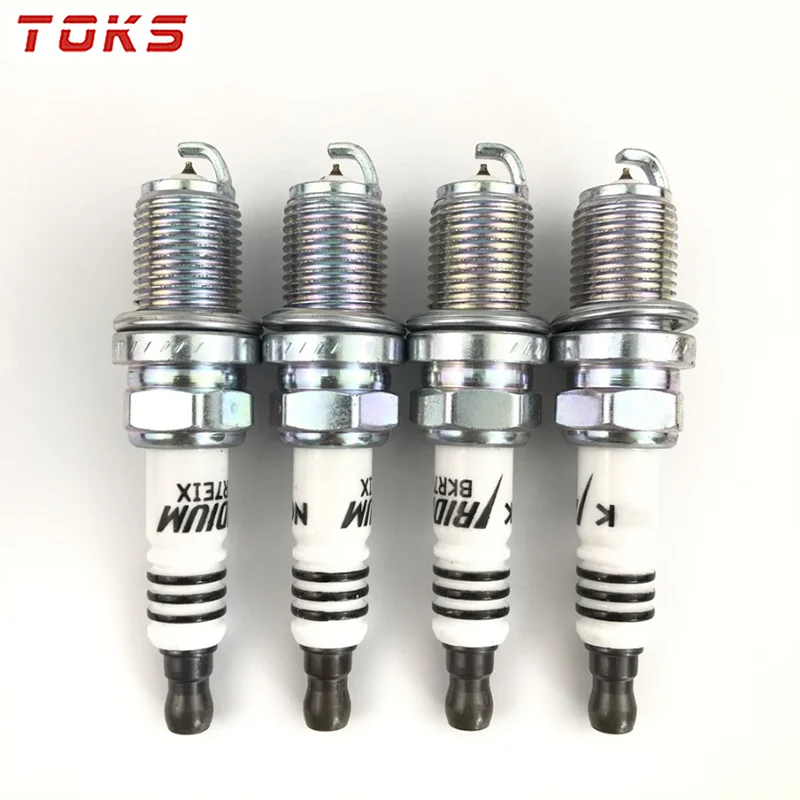 

NEW 4pcs/lot BKR7EIX-2667 Iridium Spark Plug For Honda Polaris Porsche BMW Volvo Audi A3 A4 A5 Q5 2.0L 2011-2017 ignition system