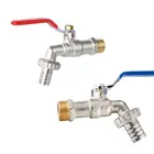 12 дюйма или 34 дюйма, латунный одиночный смеситель для холодной воды в стиральной машине, фоторазъем для воды