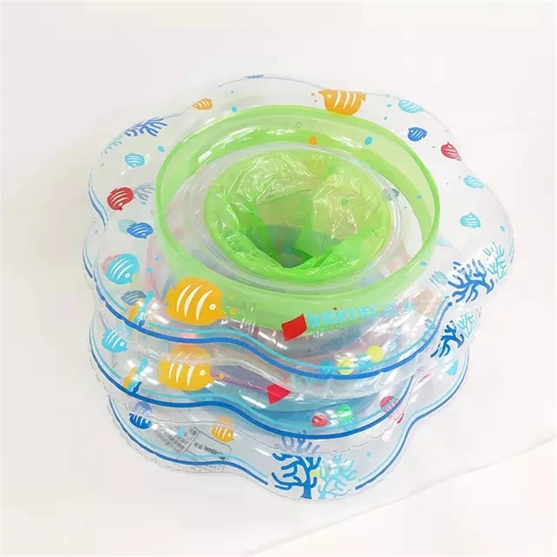 Детский поплавок для бассейна красный синий зеленый кольцо маленьких мальчиков
