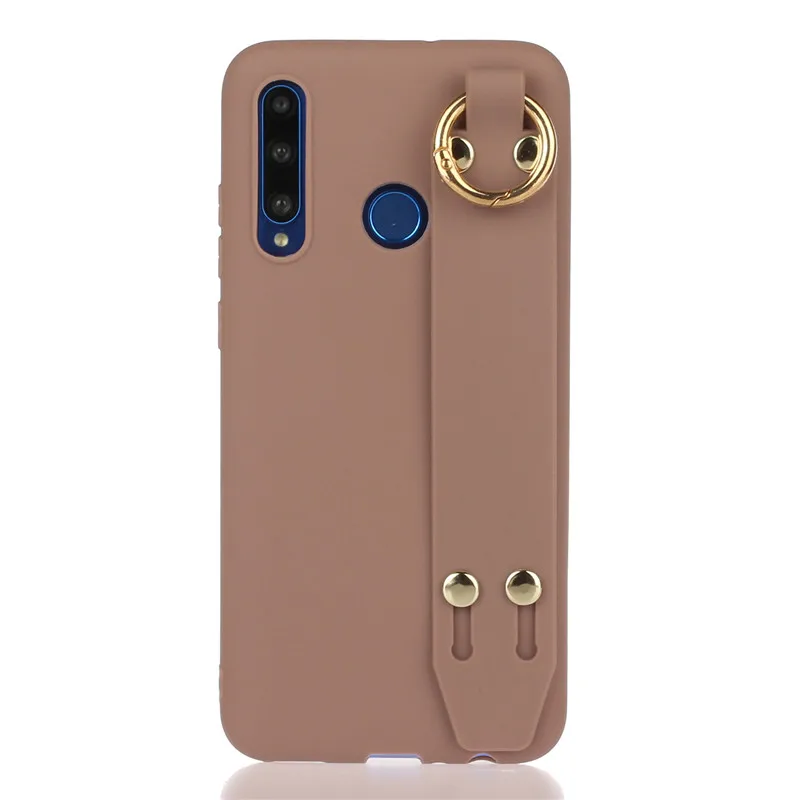 Портативная подставка чехлы для телефонов huawei Y5 2019/P smart Plus 2019 мягкий силиконовый