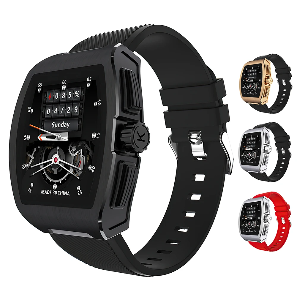 

Smart Watch 1.4inch HD Touch Screen Fitness Watch Heart Rate Blood Pressure Monitor Tracking Sports Watch Waterproof for Adult