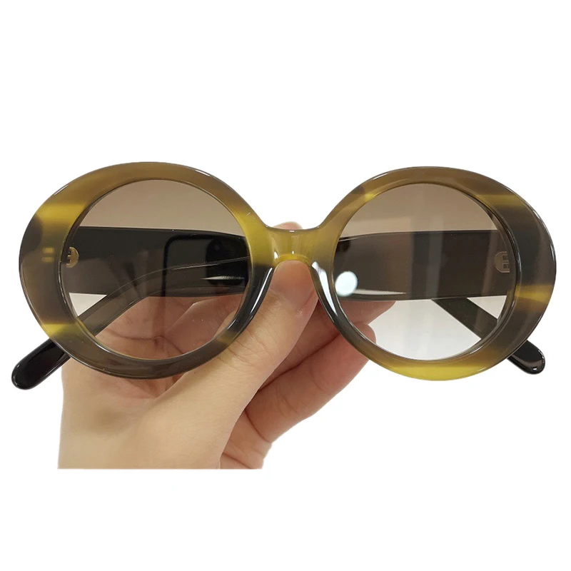 

Очки солнцезащитные женские круглые, классические винтажные солнечные очки для вождения