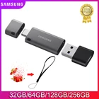 SAMSUNG флеш-накопитель USB 3,1 DUO Plus, 32 ГБ, 64 ГБ, 128 ГБ, 256 ГБ