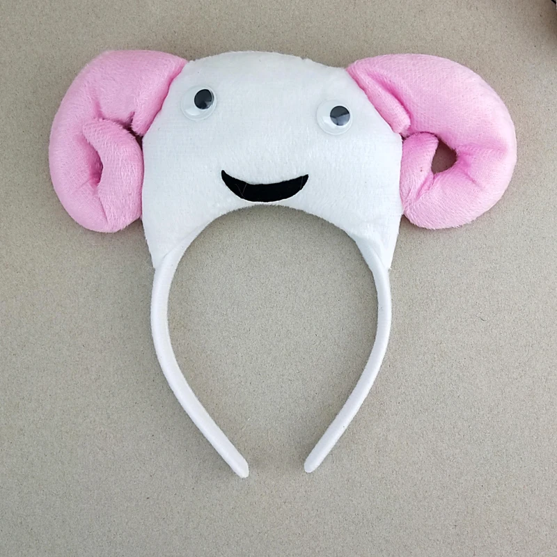 

Child Women Men Animal 3D White Sheep Cosplay Costume Set Party Dress Decor Halloween , Headband Bow Tie Tail Paws Gloves