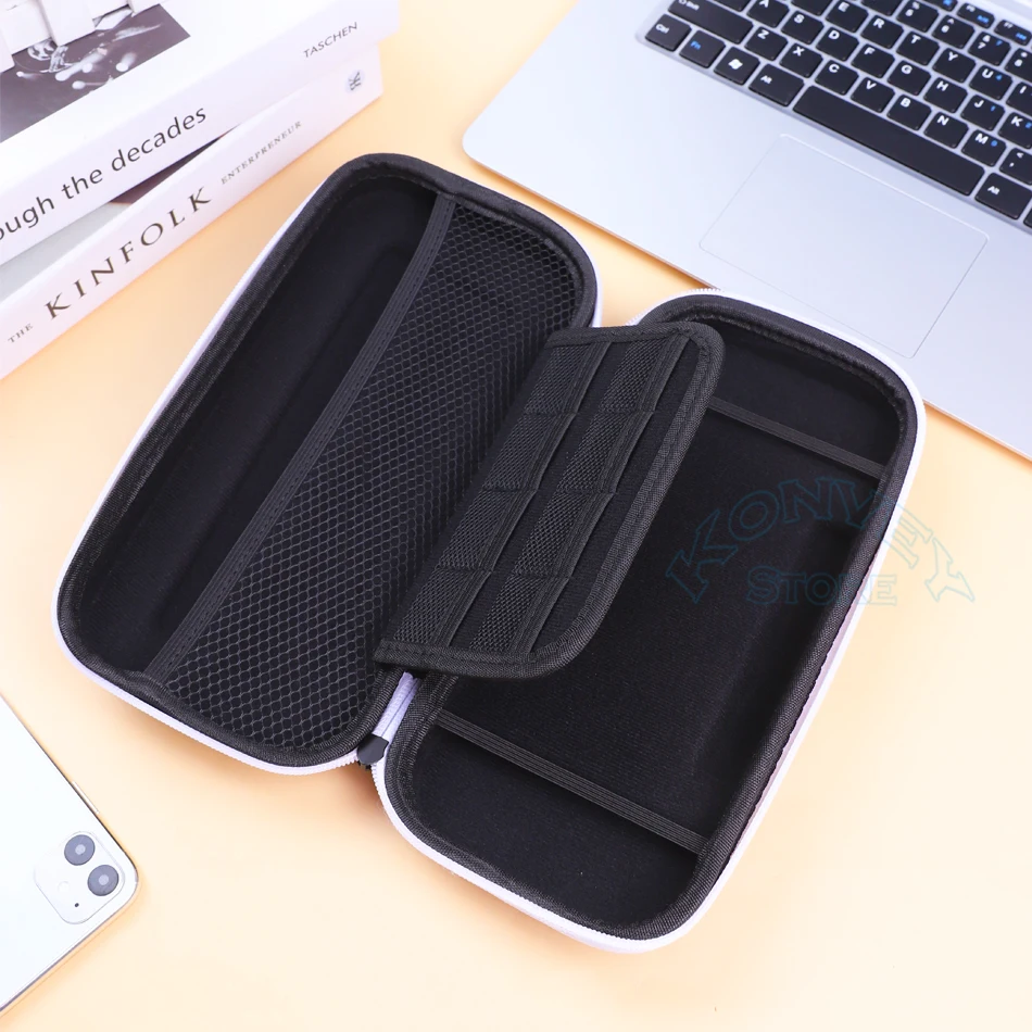 Жесткий чехол для Nintendo Switch OLED дорожная сумка хранения Кристальный корпус