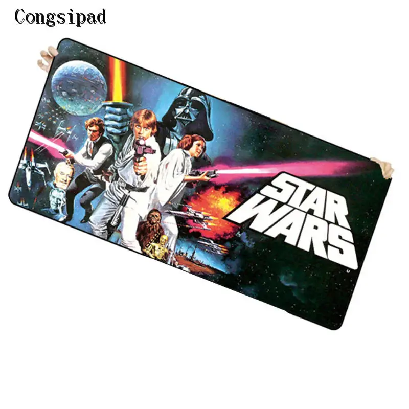 Congsipad Shop 900X400 мм Звездные войны DIY на заказ L XL супер Гранде большой коврик для мыши