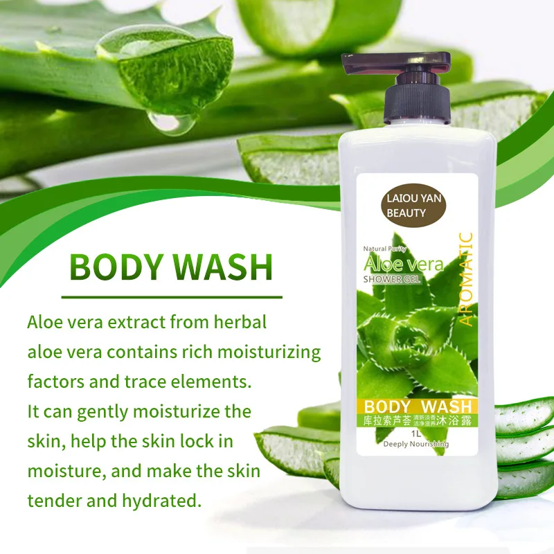 

Lasting fragrance body wash plump foam 1L shower gel milk silky skin moisturizing