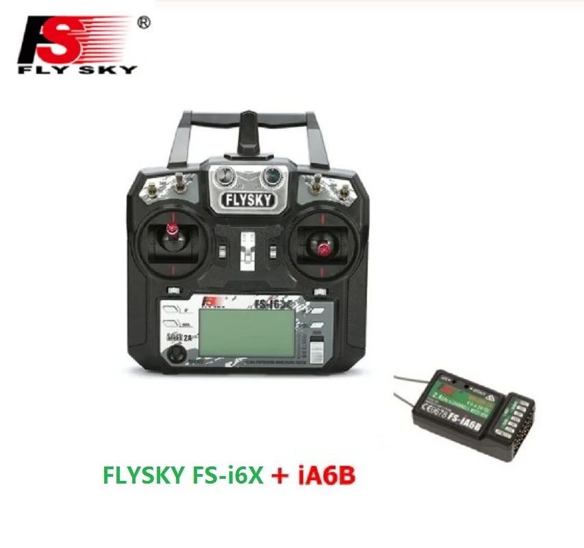 FS-i6X (IA6B) MODEL1 Flysky FS-i6X 2,4 GHz 10CH AFHDS 2A RC передатчик с iA6b iA10B приемник для Rc самолета Fox FS-i6X приемник с IA6B rec - Цвет: FS-i6X (IA6B) MODEL1