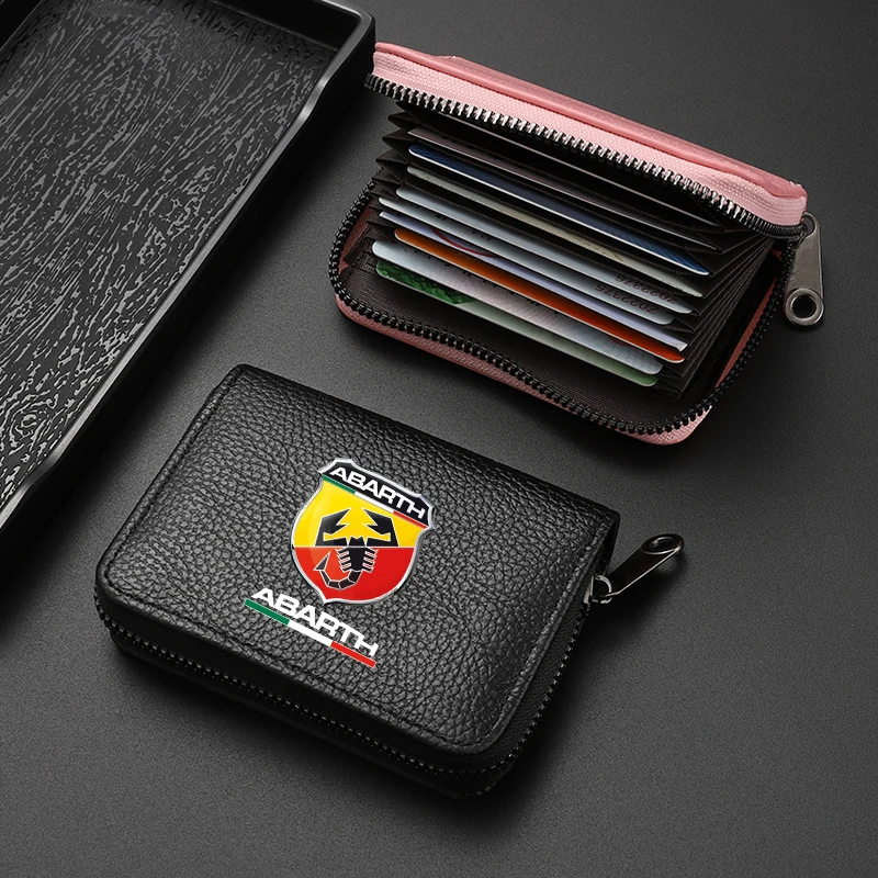 Автомобильная сумка из натуральной кожи визитница для водительского