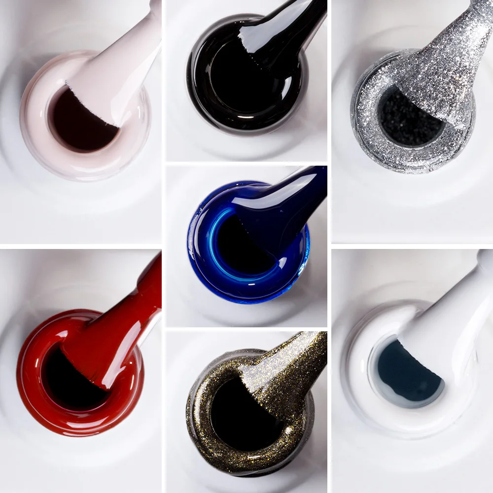 Modelones 7 шт./лот набор гель лаков для ногтей серии Traveler УФ отмачиваемый Блестящий