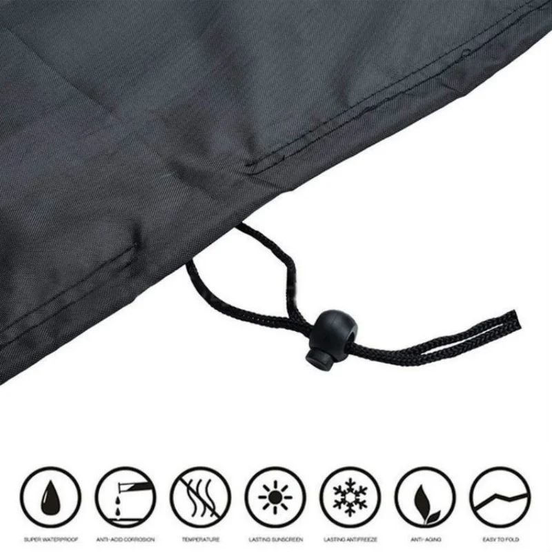 Тканевый чехол из ротанга с поворотным покрытием для улицы Прочный поворотного