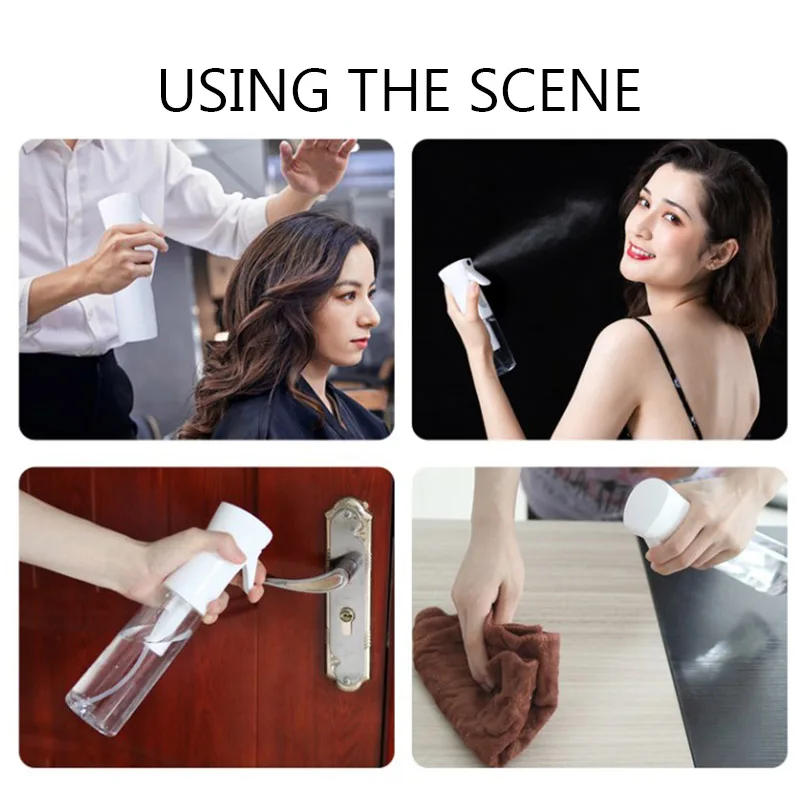 

100% New Hair Spray Bottle 300ML /150ML Hairdressing Spray Bottle Salon Barber Hair Tools Water Sprayer Beauty Hair Care