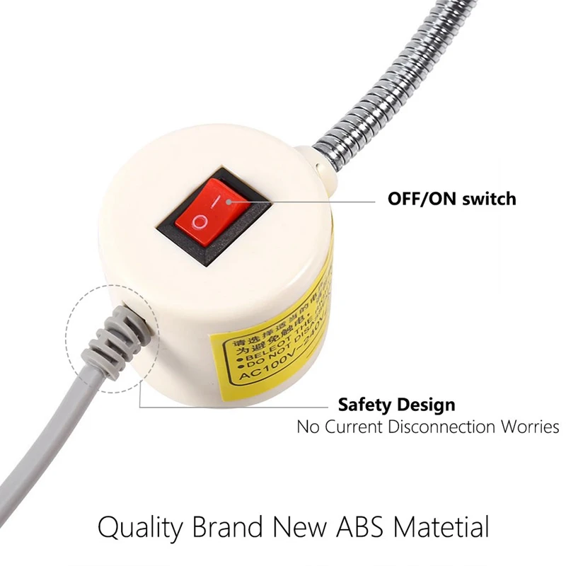 Светодиодная подсветка для швейной машины гибкий рабочий светильник лампа с