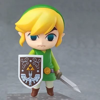 anime link 413 figures the wink waker pvc version toys majoras zelda action figurals model doll collection cute xmas gift figma