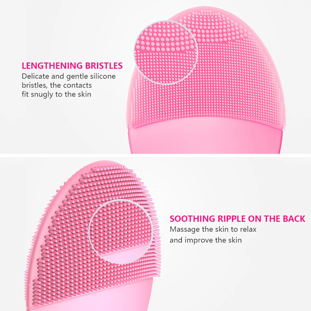 Уход за кожей Мини электрическая щетка для чистки лица глубокий очиститель пор