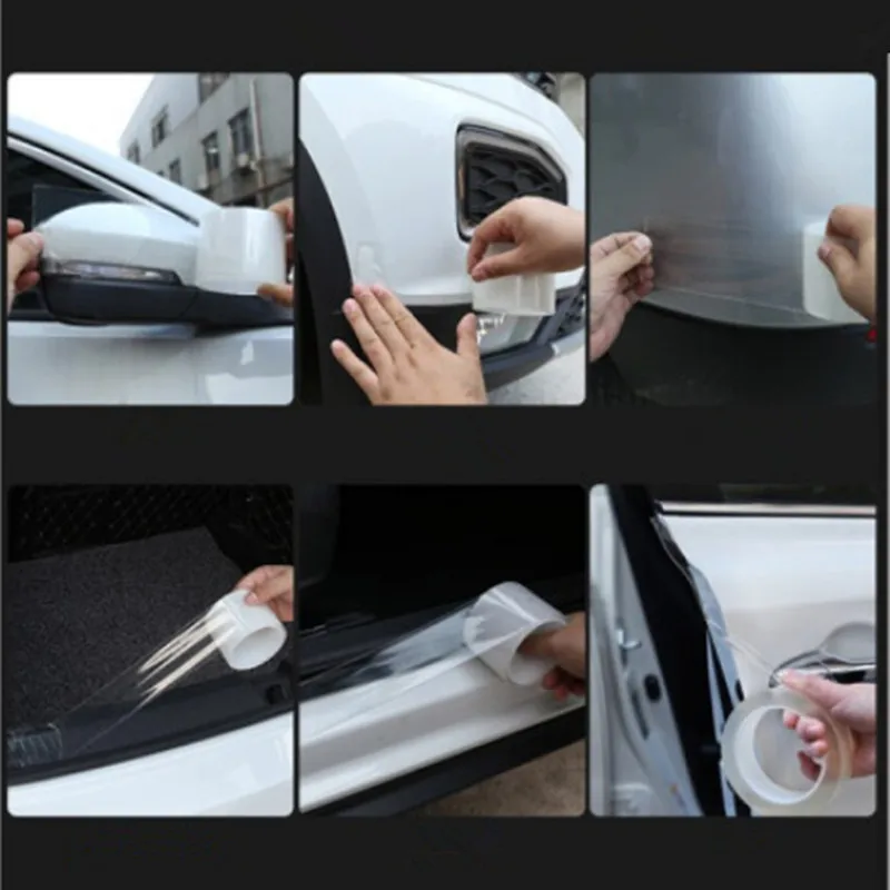Автомобильные многофункциональные защитные наклейки на пороги для Chevrolet Cruze Aveo