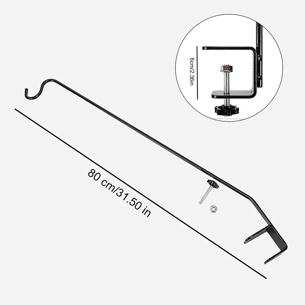 Вращающийся металлический кронштейн для цветочного горшка на балконе крючок
