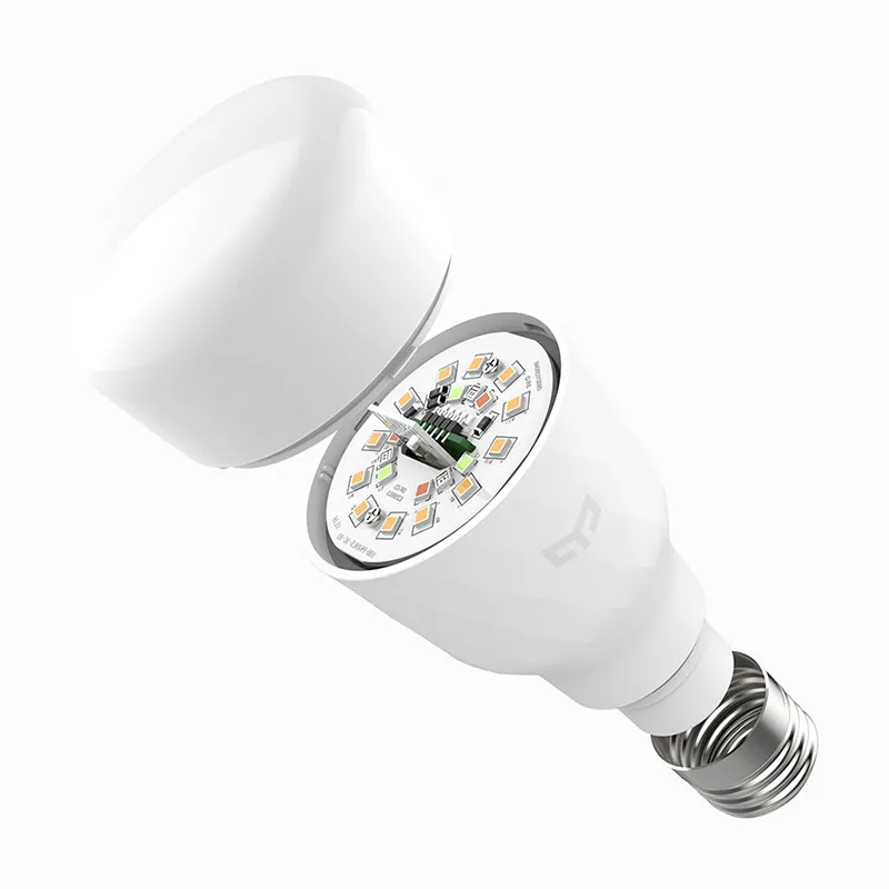 Оригинальная светодиодная смарт-лампа Xiaomi Mijia Yeelight (цвет) E27 8 5 Вт 800 люмен Mi Light