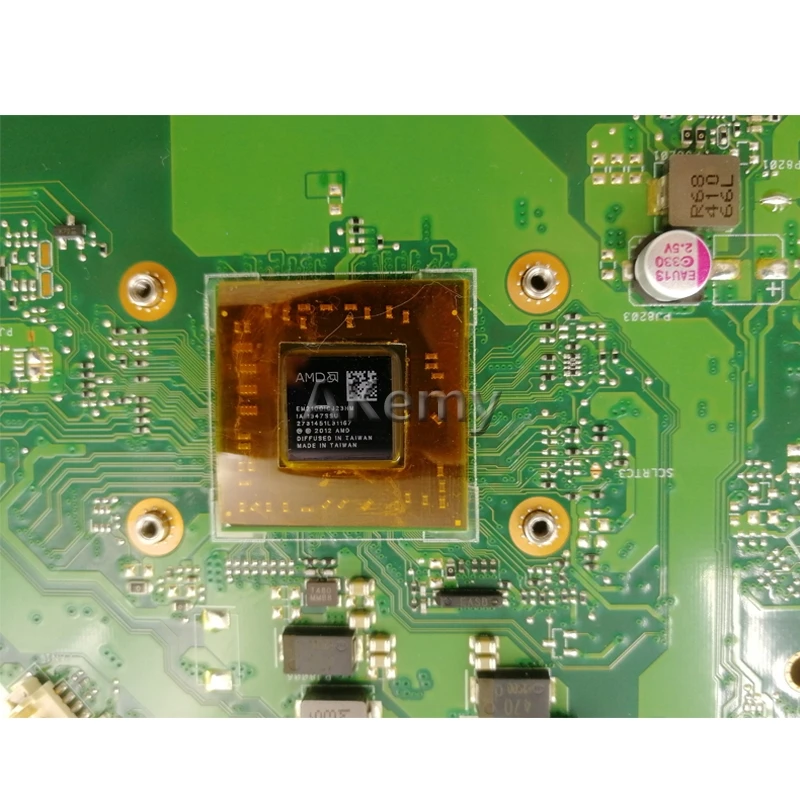 

AK X550EA Laptop motherboard for ASUS X550EA X550EP X550E X552E Test original mainboard 4G RAM E1-CPU