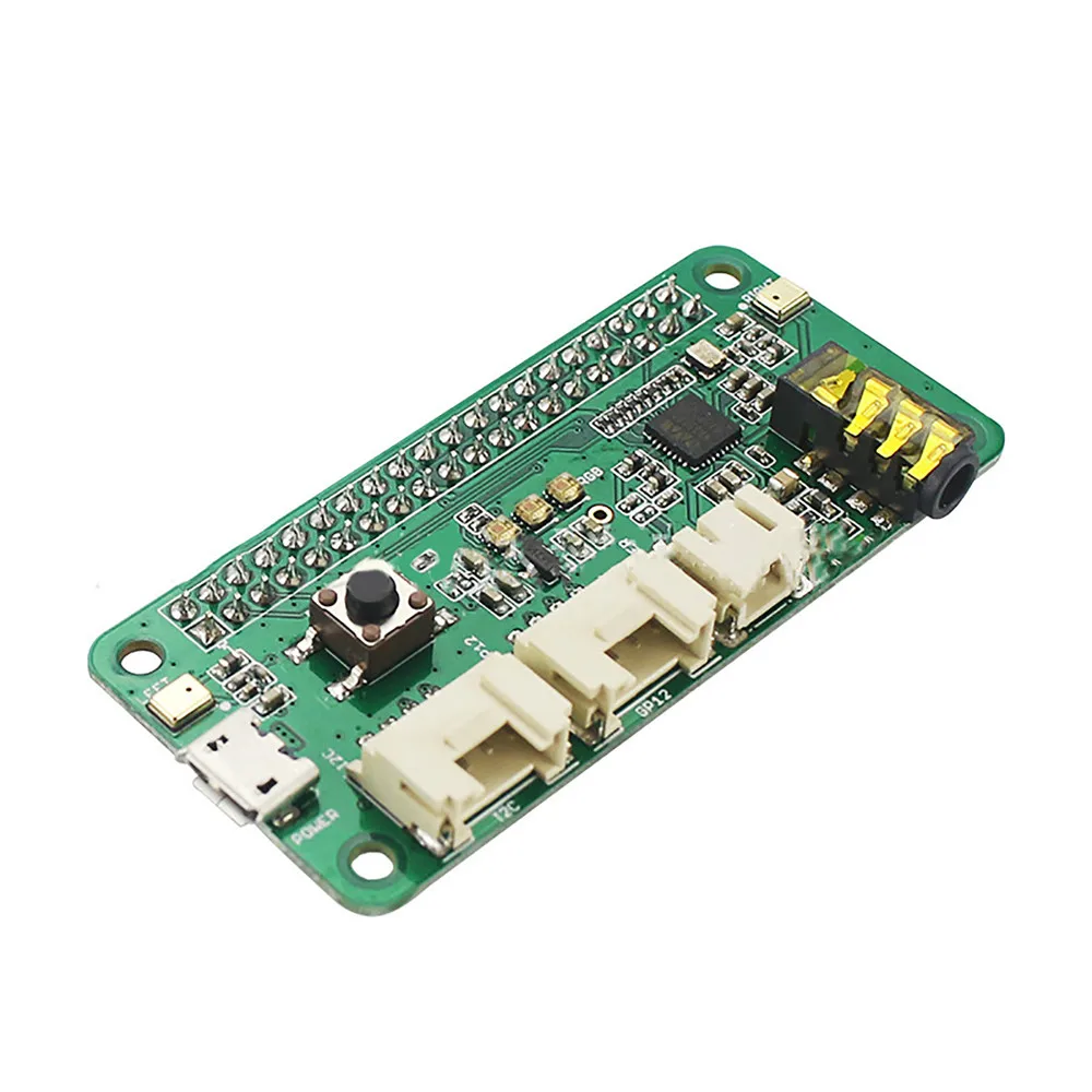 

Плата расширения двойного микрофона для Raspberry Pi 0/3B/3B +/4B