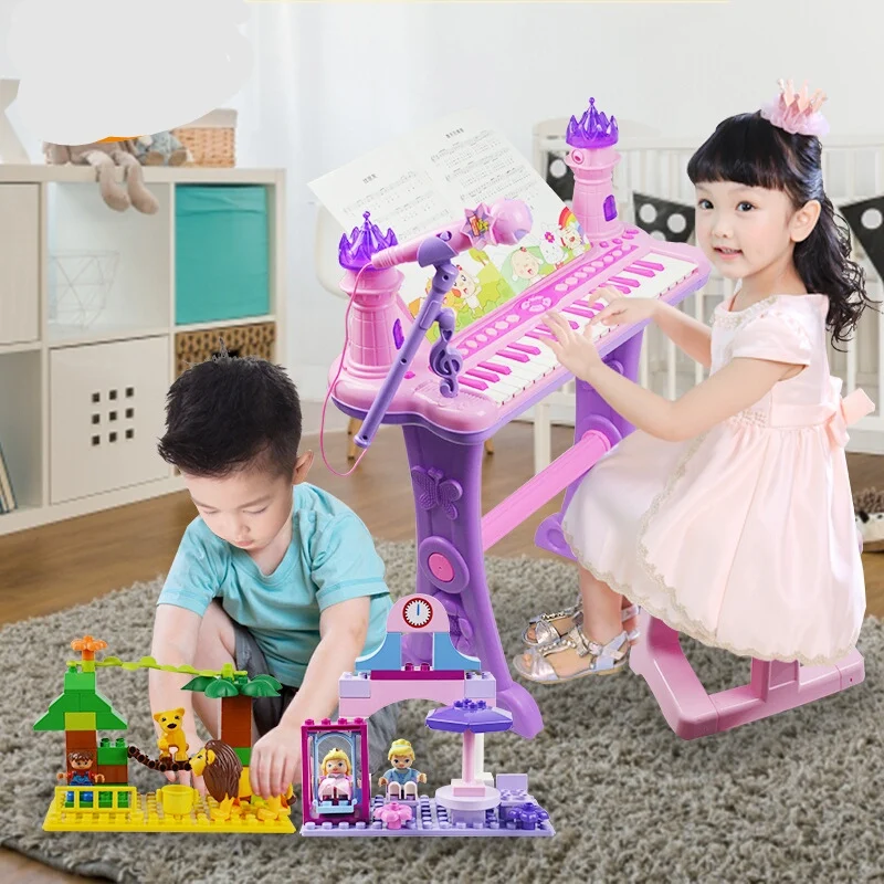 Музыкальный инструмент музыкальные игрушки для детей электронного фортепиано с
