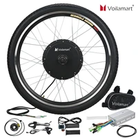 voilamart electric bicycle wheel kit 26 front wheel 48v 1000w e bike conversion kit cycling hub motor with intelligent control