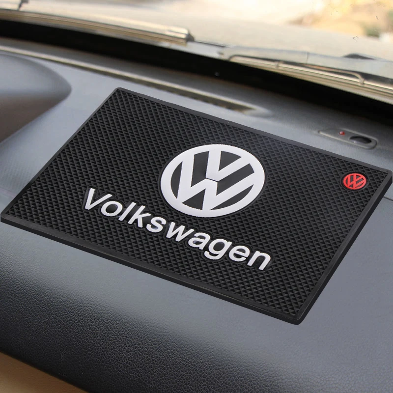 Нескользящий коврик для телефона с логотипом автомобиля нескользящий Volkswagen R Golf 5