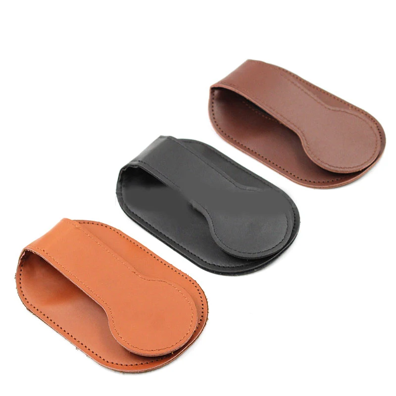 Мужской кожаный кошелек для монет с отделением карт чехол ключей самообороны