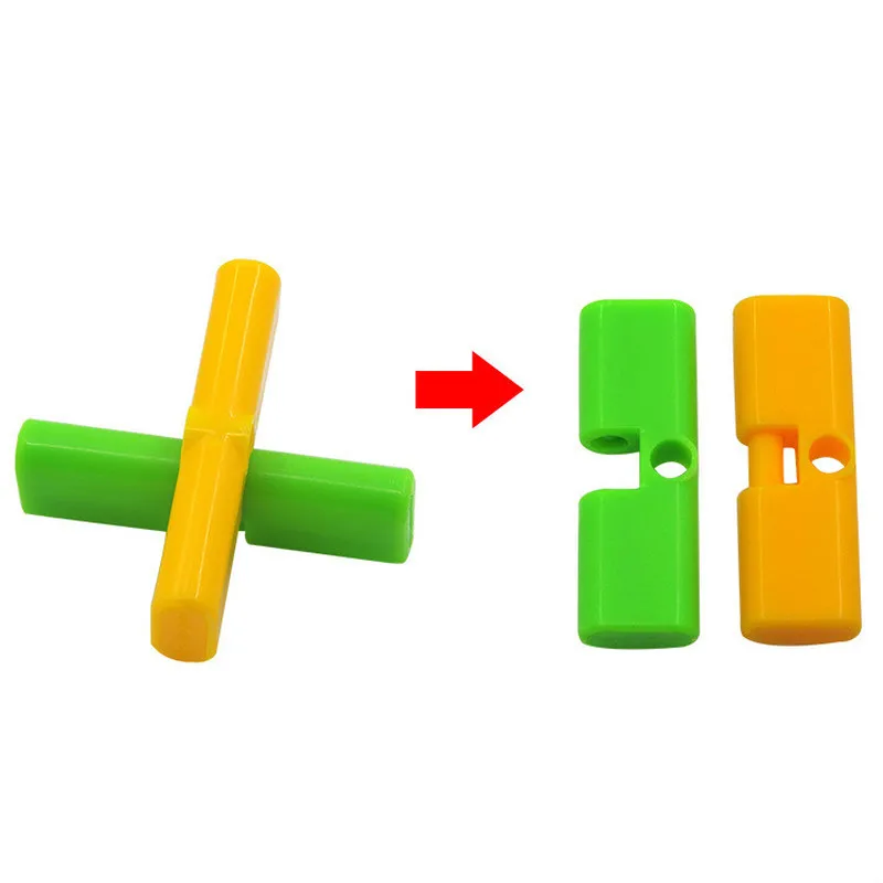 1 набор магические трюки с перекрестным замком магический волшебный пазл Детская