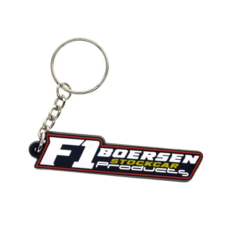 Изготовленные на заказ резиновые брелки из ПВХ для рекламных подарков от