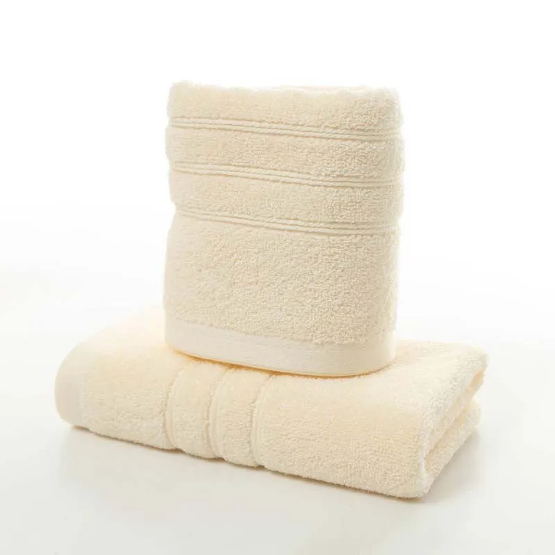 76*34 см быстросохнущее полотенце из чистого хлопка простое для лица рук