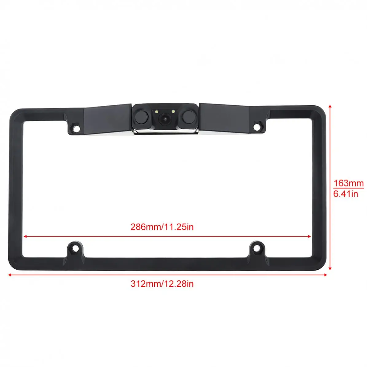 США номерной знак Видео парковочный датчик с светодиодный камерой ночного