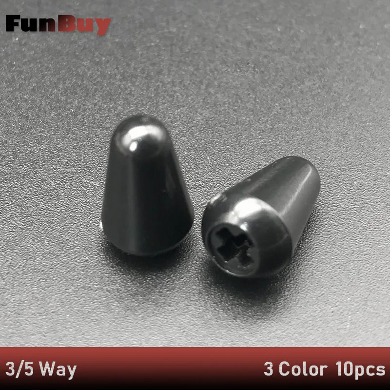 10 шт. 3/5 способ пластиковая гитара переключения переключатель наконечник кепки