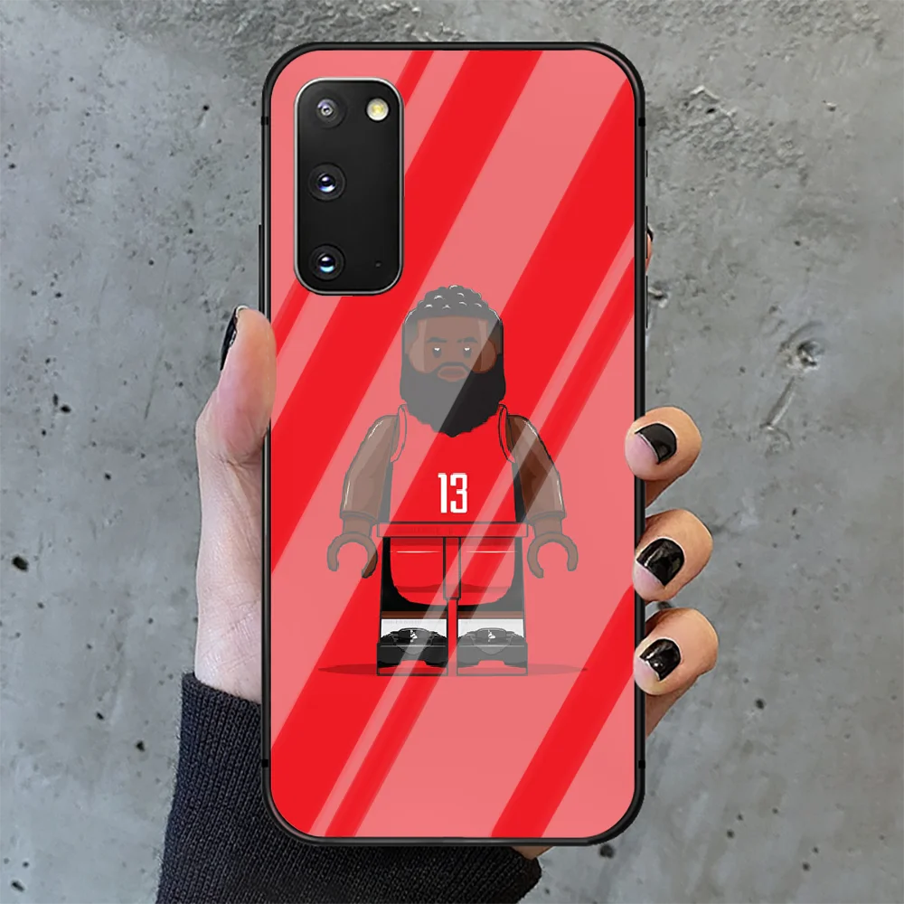 

James Harden basktball 13 Phone Tempered Glass Case Cover for Samsung Galaxy A M 12 20 21 30 31 40 50 51 52 70 71 72 E S Hoesjes