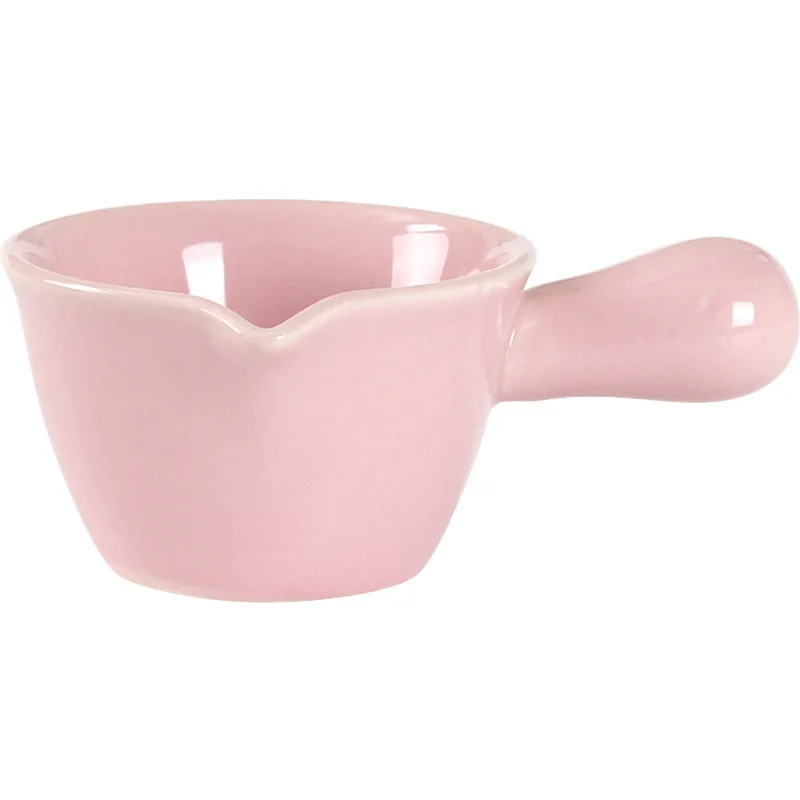 Керамическая тарелка для соуса с твердой ручкой фарфоровое острое блюдо розлива