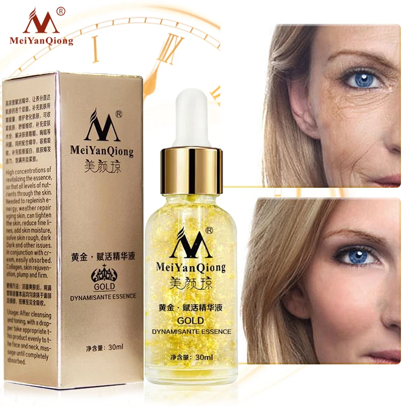 

24k Gold Face Serum Hyaluronic Acid Serum Moisturizer Essence Cream Whitening Day Creams Anti Aging Anti Wrinkle Acne Care 30ml