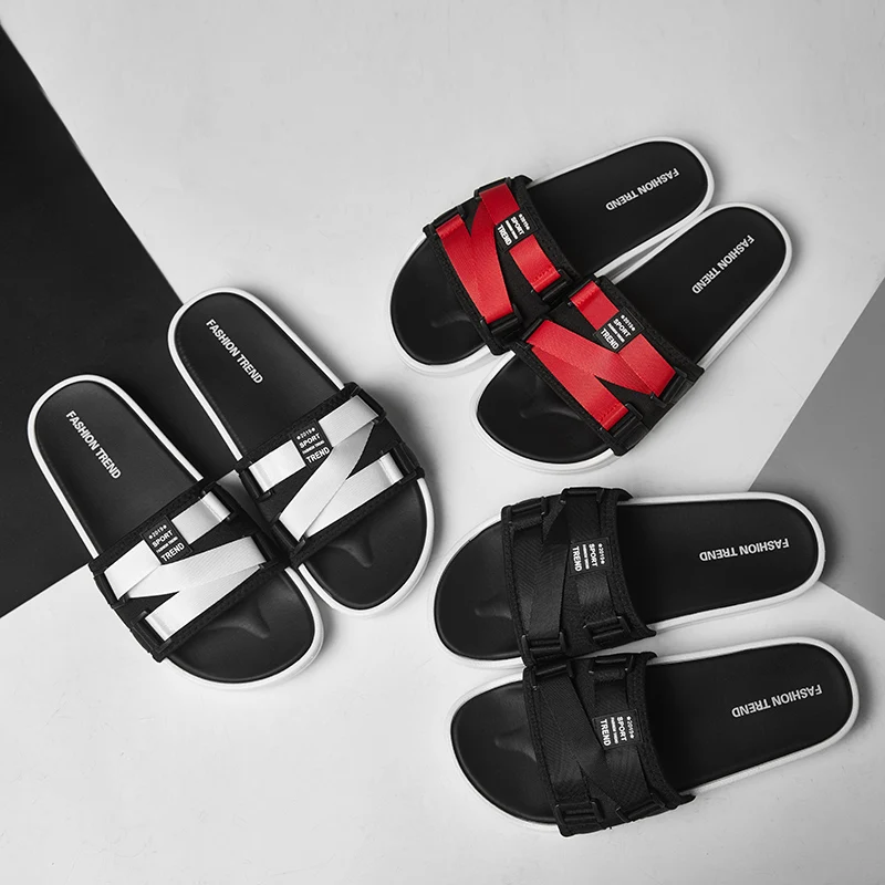 Новинка 2020New мужские шлепанцы для ванной летние домашние удобные нескользящие на