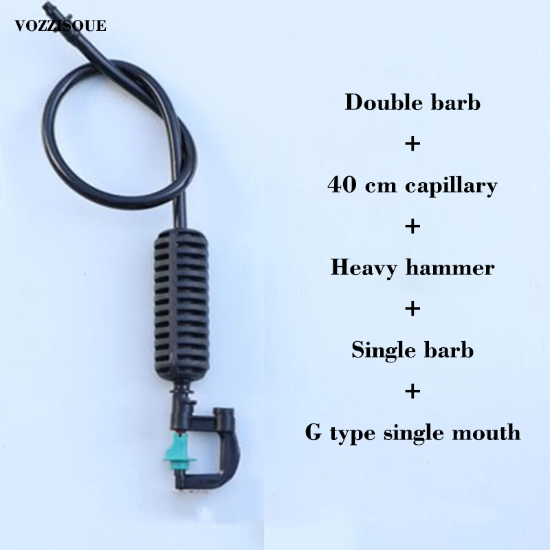 3PCS Горячая 3 шт. подвесная анти-капельная насадка распылителя с перекрестным распылителем Насадка противотуманная вода SprayTo парниковый капельный ороситель распылитель водяной туман - Цвет: 3PCS
