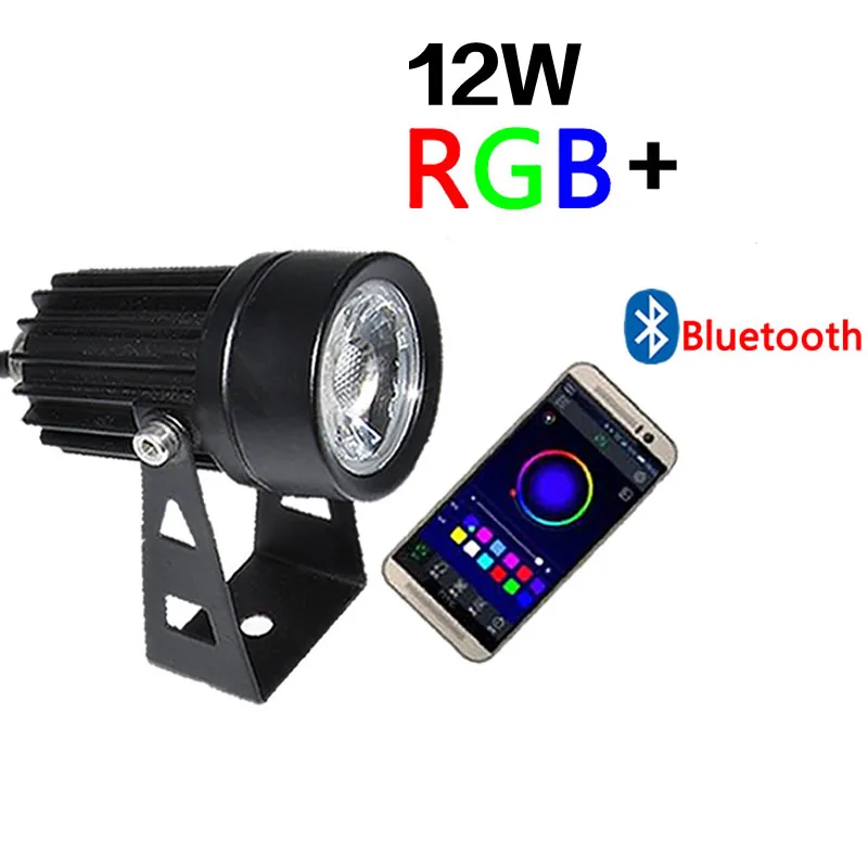 12 Вт светодиодный Wifi Точечный светильник s цветная (RGB) Декорации для ландшафтного