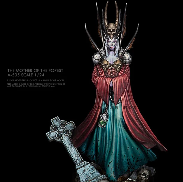 

1/24 Resin model kits DIY figure colorless and self-assembled A-505