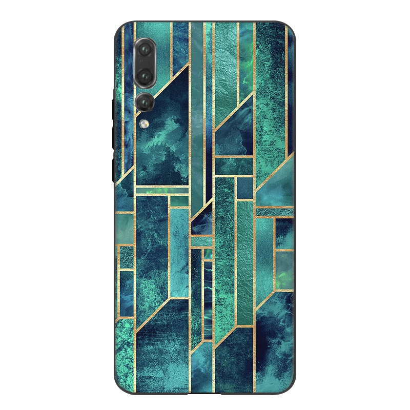 Чехол для мобильного телефона huawei Y5 Y6 Y7 Y9 mate 10 20 Pro Nova 2i 3 3i 4 5i Lite Cover Morocco Art Deco плитка