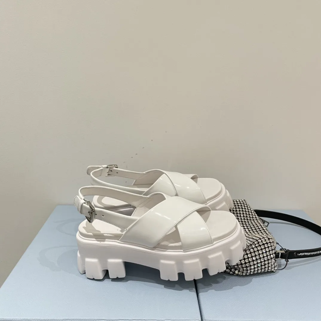 

Prowow Summer Explosion Women Platform Shoes Ladies Height Increasing Genuine Leather Sandals Ladies Summer Casual Shoes