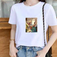 t shirts women 2021 figure illustration casual 90s fashion trend printing clothes graphic tshirt top lady print female tee t shi