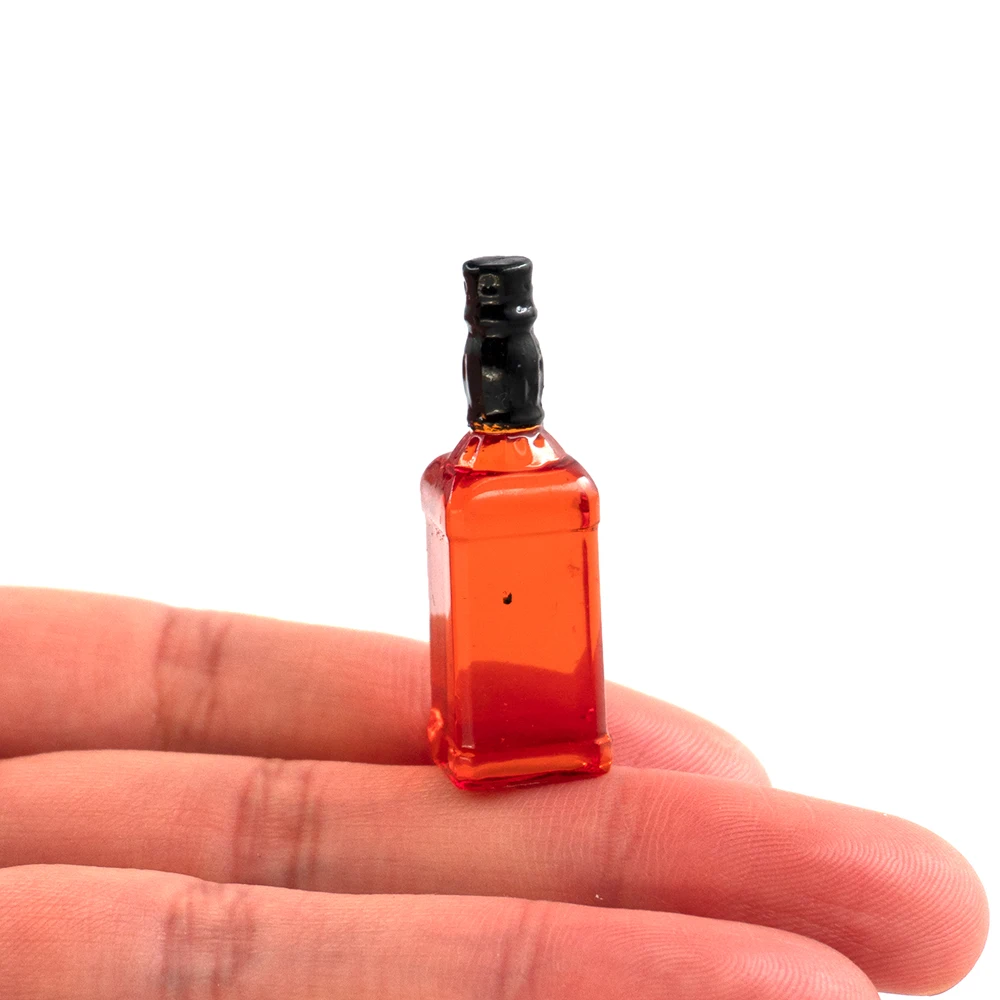 2 шт. RC автомобильные аксессуары украшение мини красное вино бутылка для 1/10 Рок