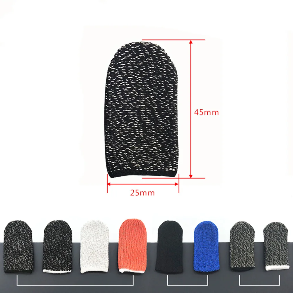 PUBG мобильный игровой контроллер пальчиковые рукава наборы анти-скользящий