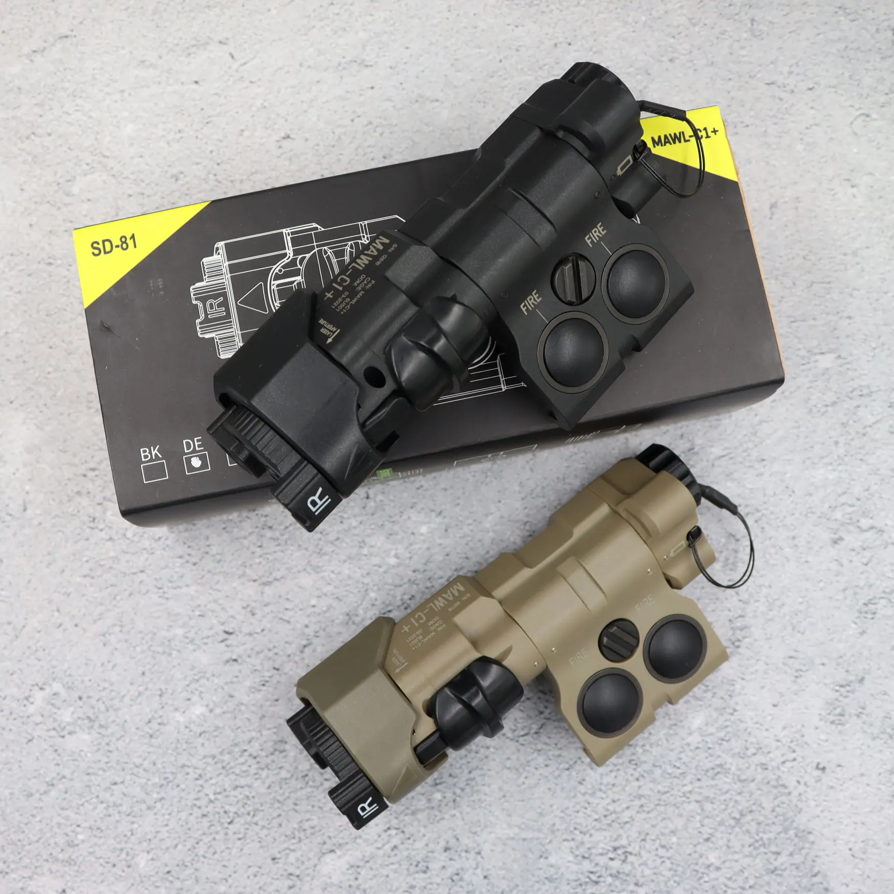 Улучшенная копия фотоаппарата с лазерным прицельным устройством красной